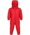 PEN RG252TRW466 Regatta Kids Paddle Rain Suit Classic Red colour image